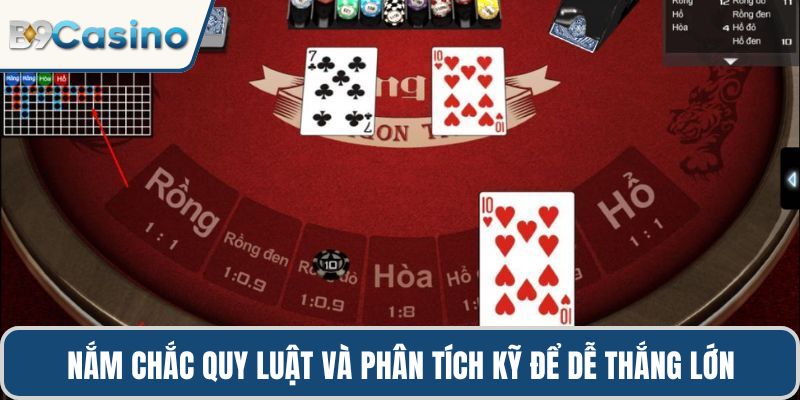 Rồng Hổ Online – Chiến Lược Chơi Hiệu Quả Nhất Tại B9casino 2 Nắm chắc quy luật và phân tích kỹ để dễ thắng lớn