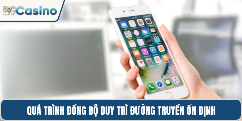 Tải App 1.1.1.1 Vượt Chặn Hướng Dẫn Cách Nhanh Chóng 3 Quá trình đồng bộ duy trì đường truyền ổn định