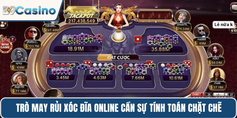 Xóc Đĩa Online – Cách Chơi Và Mẹo Thắng Khủng Tại B9casino 2 Trò may rủi xóc đĩa online cần sự tính toán chặt chẽ